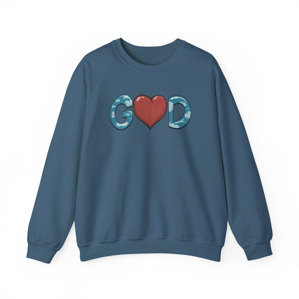 The Center of God is Love Sweatshirt