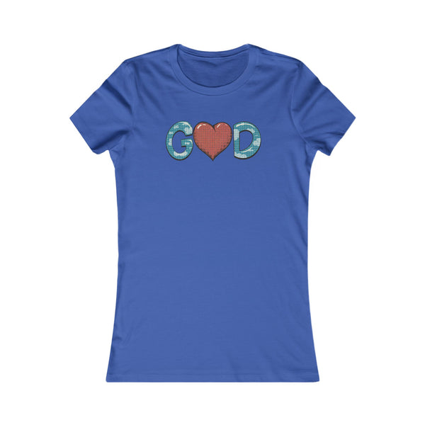 The Center of God is Love T-shirt (Women's)