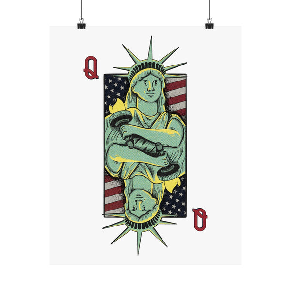 Queen Lady Liberty Print
