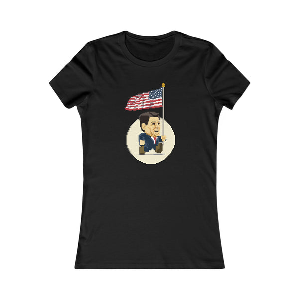8-Bit Reagan! T-shirt (Women's)