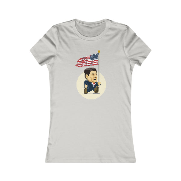 8-Bit Reagan! T-shirt (Women's)