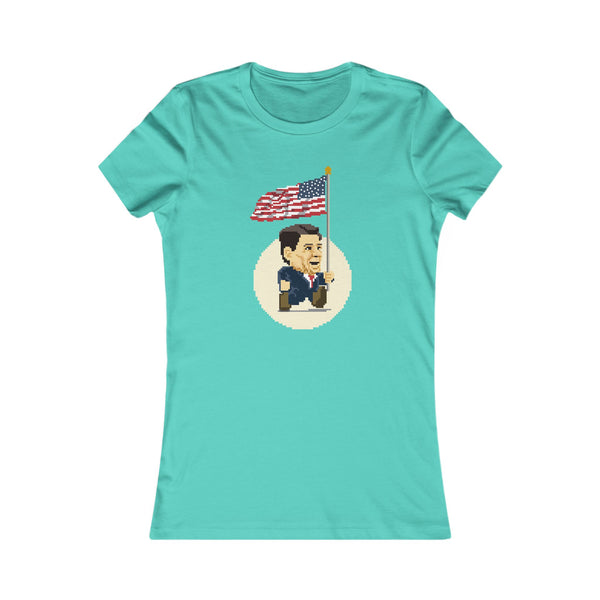 8-Bit Reagan! T-shirt (Women's)