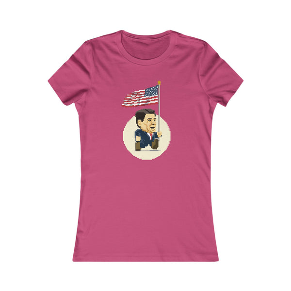 8-Bit Reagan! T-shirt (Women's)