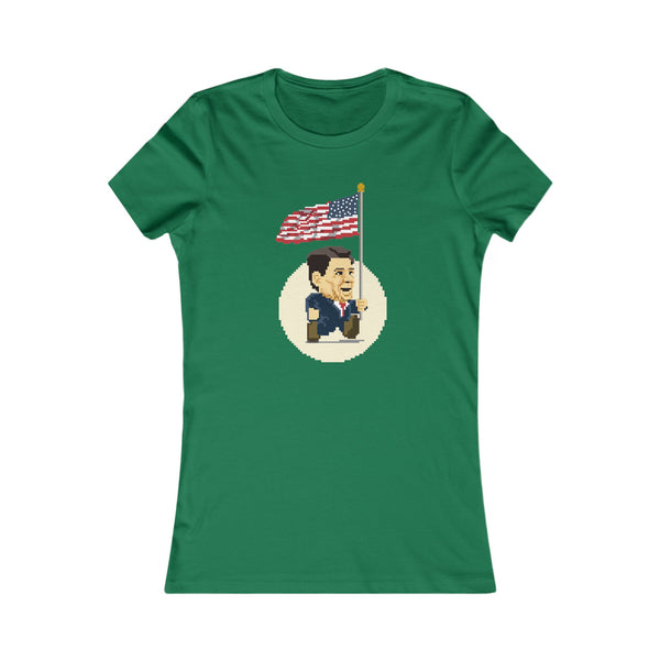 8-Bit Reagan! T-shirt (Women's)