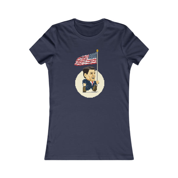 8-Bit Reagan! T-shirt (Women's)