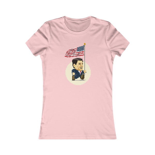 8-Bit Reagan! T-shirt (Women's)