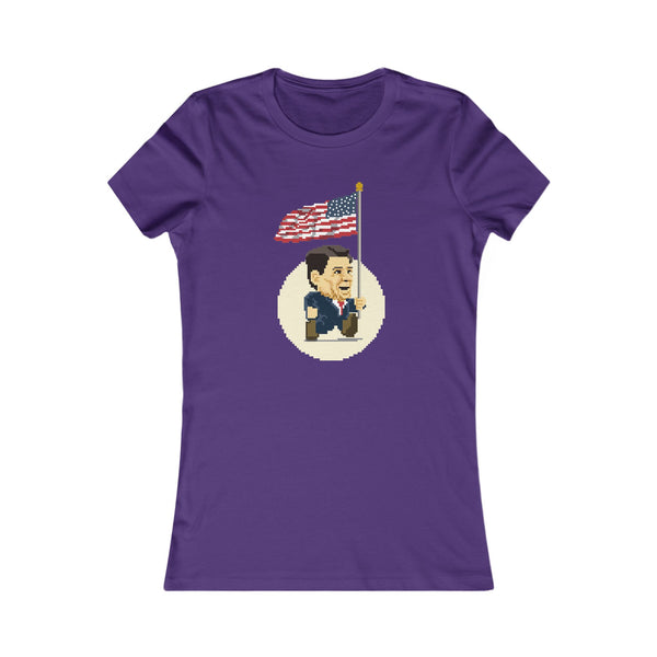 8-Bit Reagan! T-shirt (Women's)