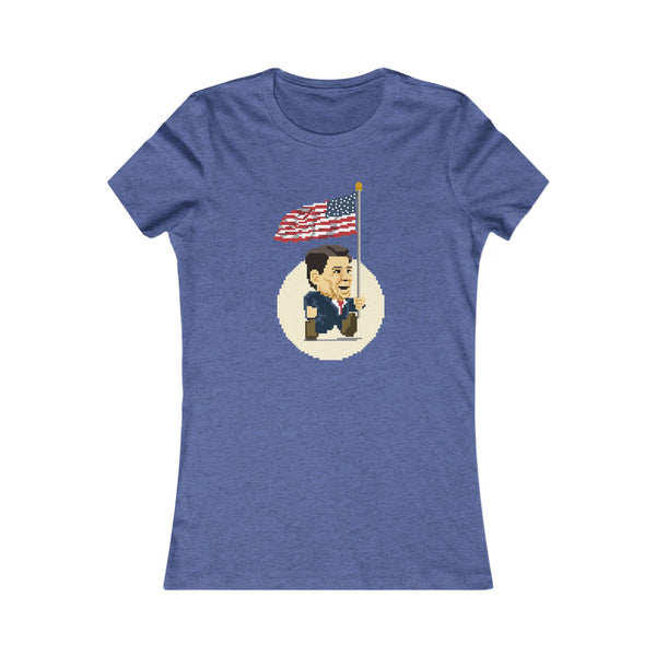 8-Bit Reagan! T-shirt (Women's)