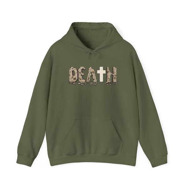 Death Defeated Hooded Sweatshirt
