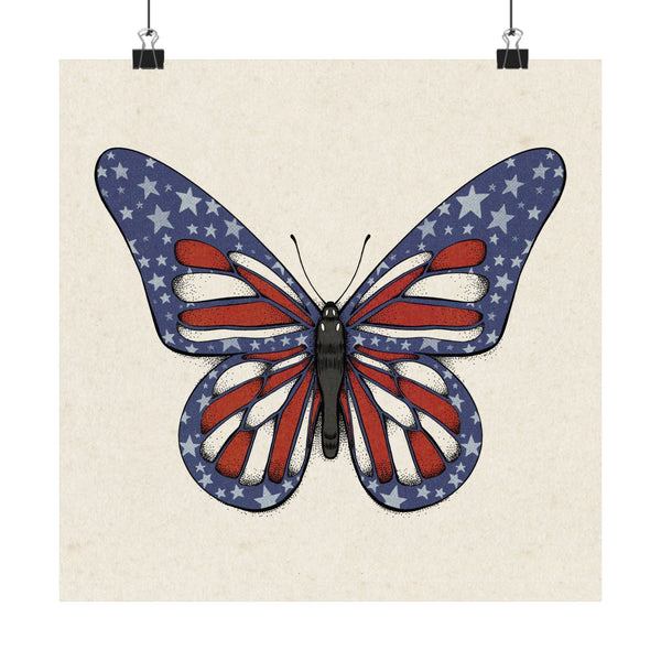 American Monarch Print