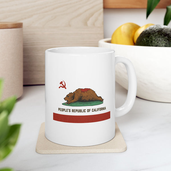 People's Republic of California Ceramic Mug, (11oz, 15oz)