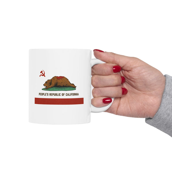 People's Republic of California Ceramic Mug, (11oz, 15oz)