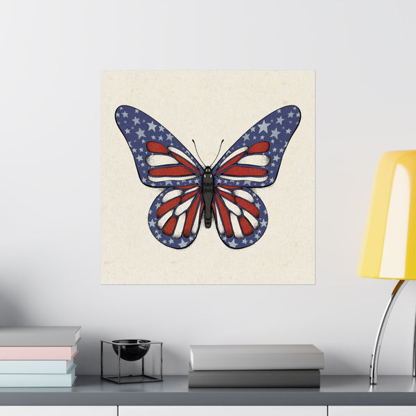 American Monarch Print